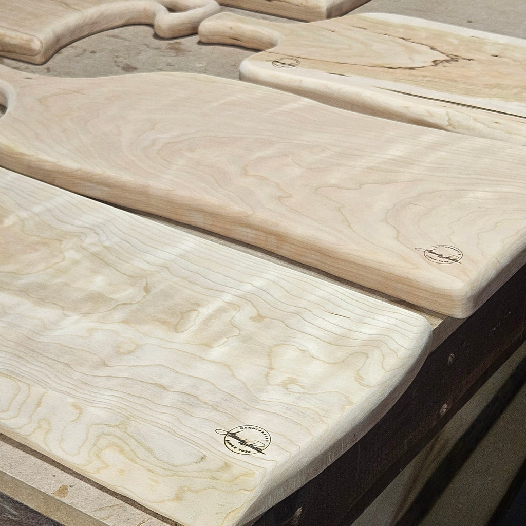Custom Charcuterie Board (Carved Handles)