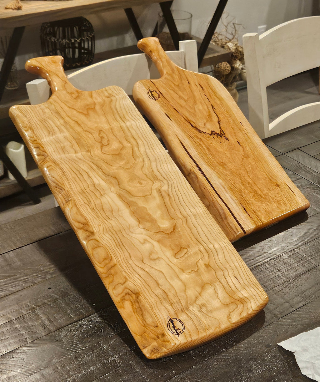 Custom Charcuterie Board (Carved Handles)