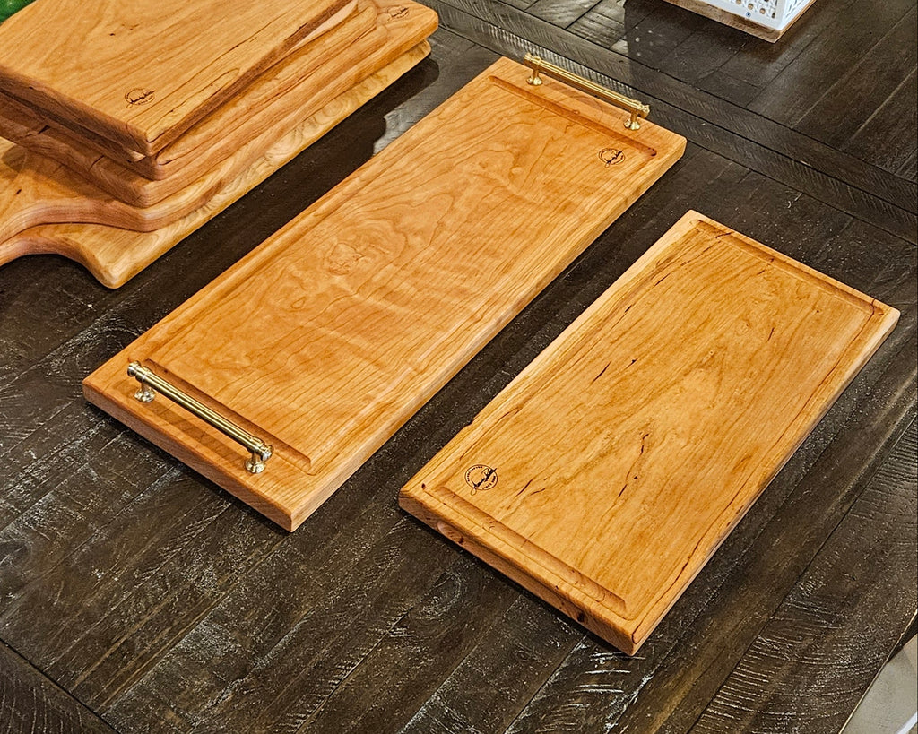 Custom Charcuterie Board (Hardware Handles)