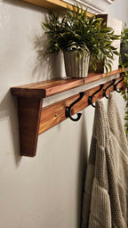 Red Cedar Towel Rack/ Entryway Coat Hanger