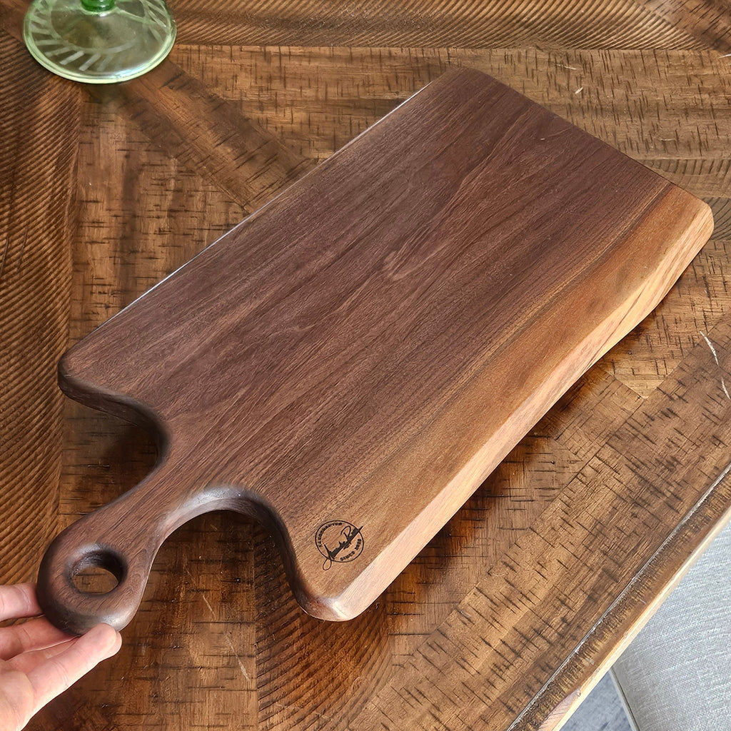 Custom Charcuterie Board (Carved Handles)