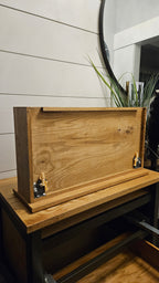3 Chest Red Oak Dresser