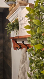 Red Cedar Towel Rack/ Entryway Coat Hanger